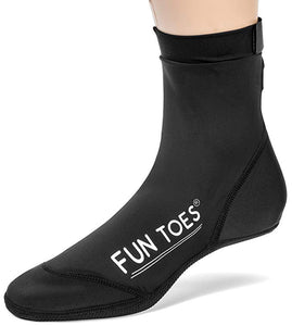 FUN TOES BEACH SOCKS for Volleyball Soccer, Camping, Rafting, Diving and all sand sports
