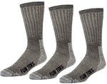 FUN TOES Women's 3 pairs Thermal Insulated 80% Merino Wool Socks -Hiking Trailing and Everyday Use Size 9-11 For Shoe Sizes 5-10