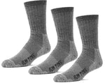 FUN TOES Women's 3 pairs Thermal Insulated 80% Merino Wool Socks -Hiking Trailing and Everyday Use Size 9-11 For Shoe Sizes 5-10